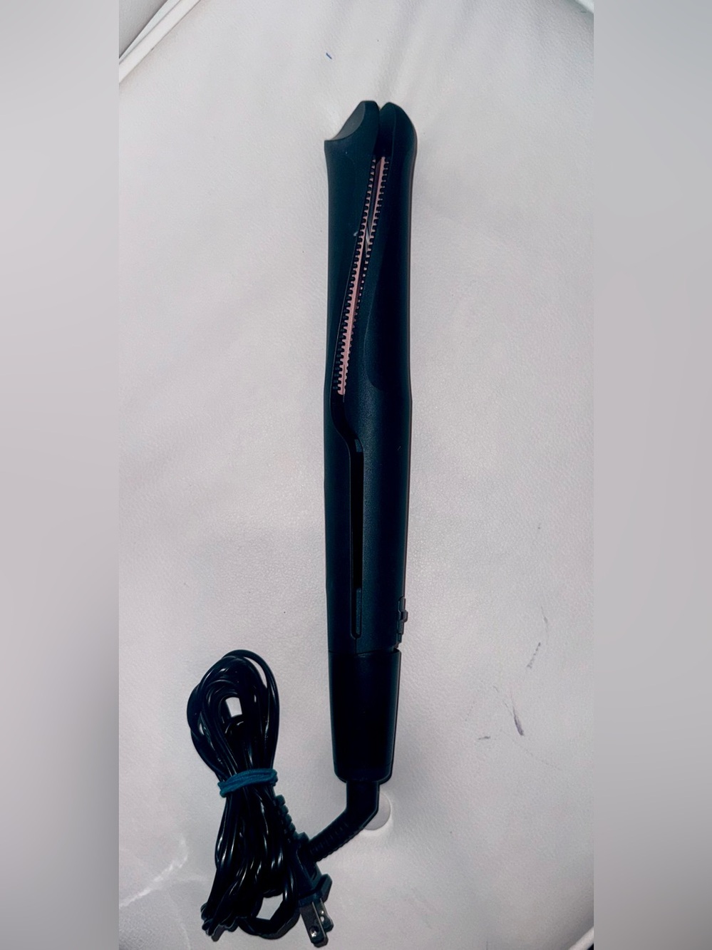 Black and rose gold 2 in 1 straightener and curling iron - Picture 4 of 5
